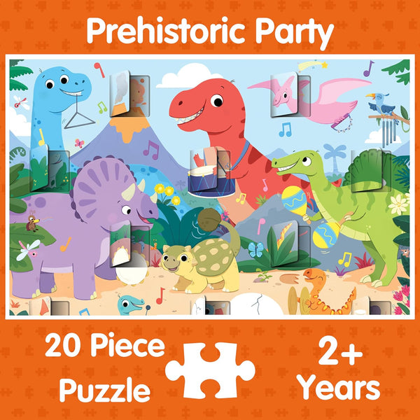 Rompecabezas Prehistórico de Escondite