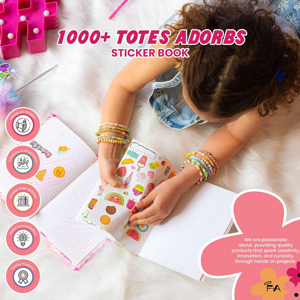 Libro con 1000 Stickers