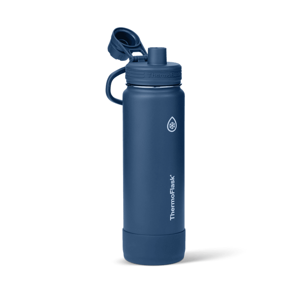 Botella Insulada Tapa c/Boquilla  24 oz - Azul Marino