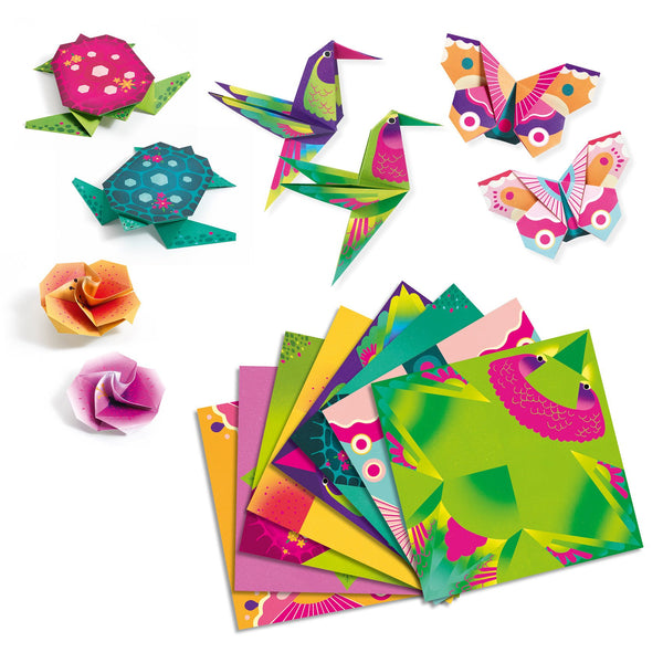 Papel de Origami Tropical