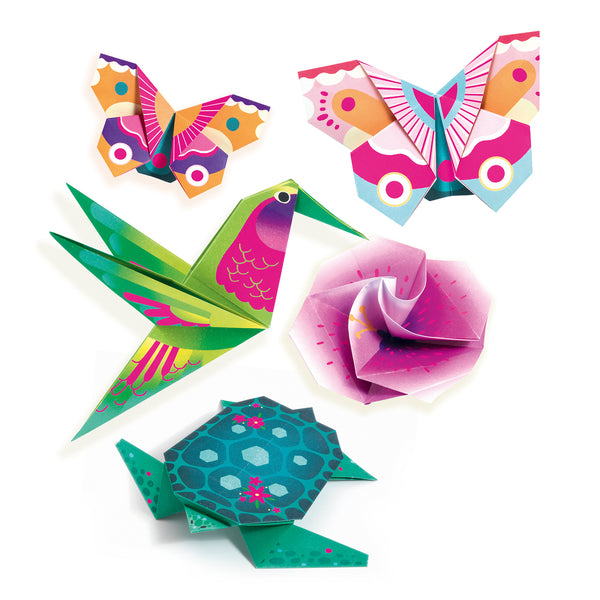 Papel de Origami Tropical