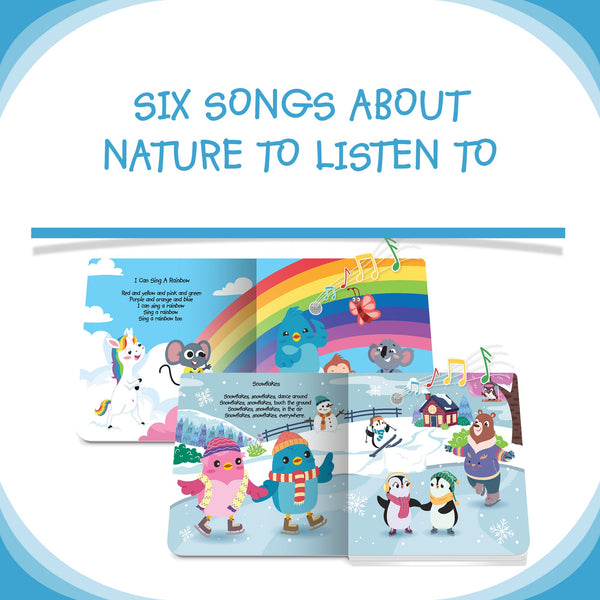 Libro con sonido - Canciones Naturaleza en Inglés