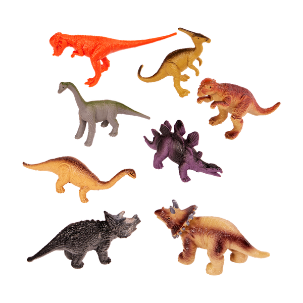 Mini Dinosaurios Prehistóricos - 8 piezas