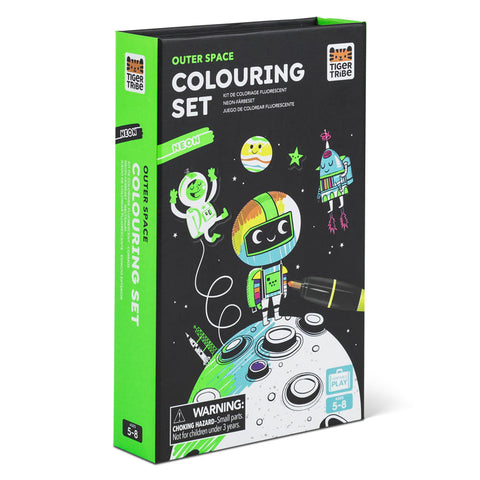 Kit para Colorear - Espacio Exterior Neon