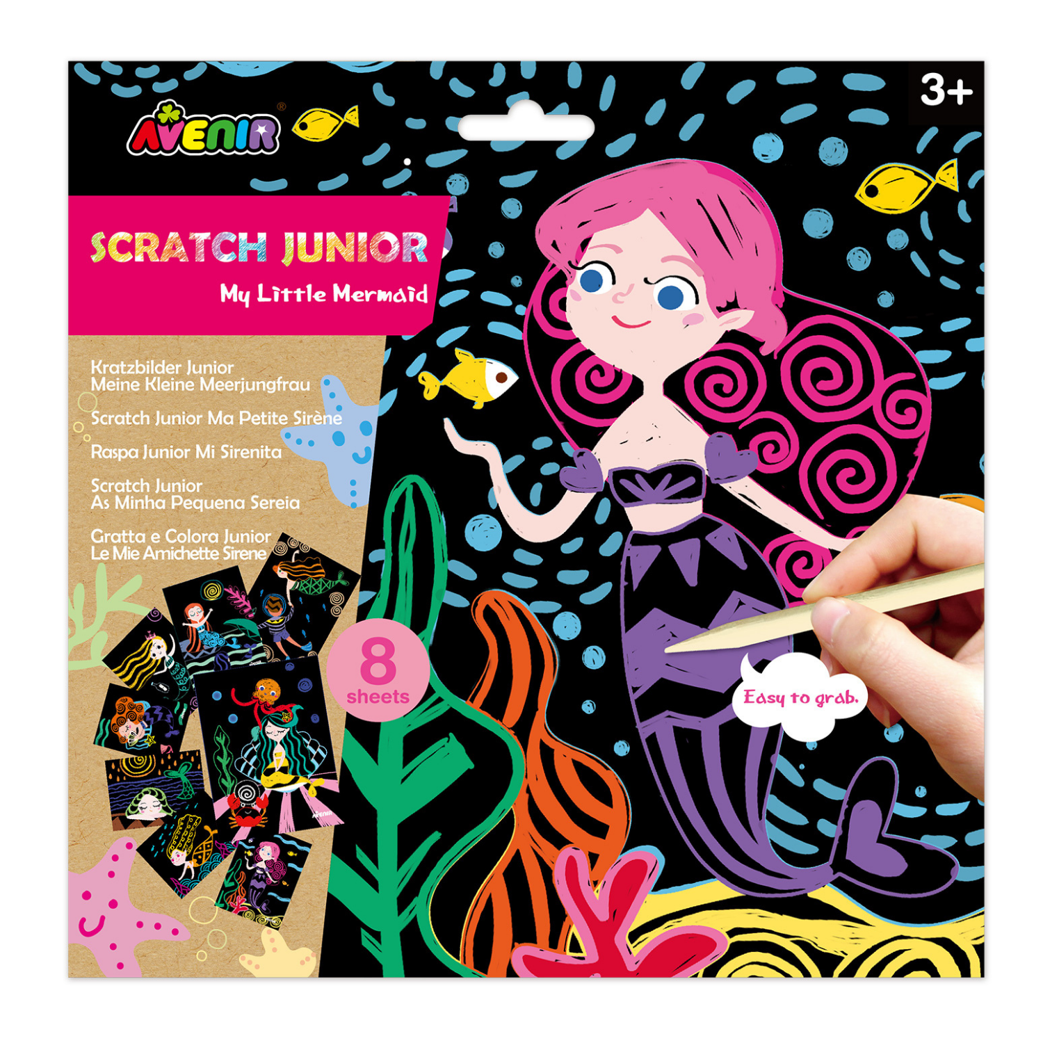 Scratch Art -  Sirenitas