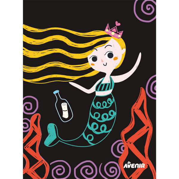 Scratch Art -  Sirenitas