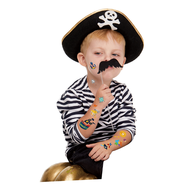 Tatuajes Temporales - Piratas