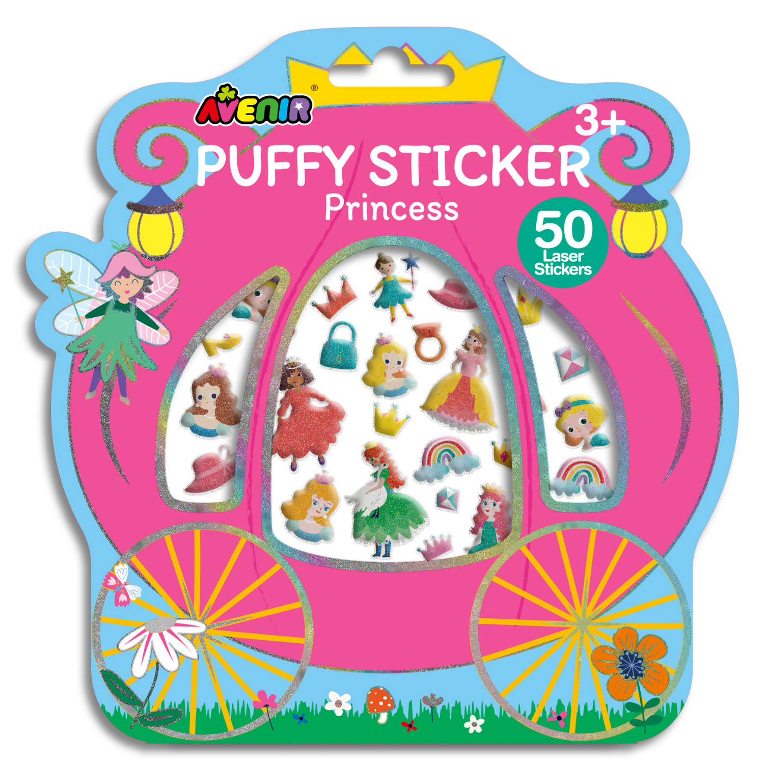 Puffy Stickers - Princesas