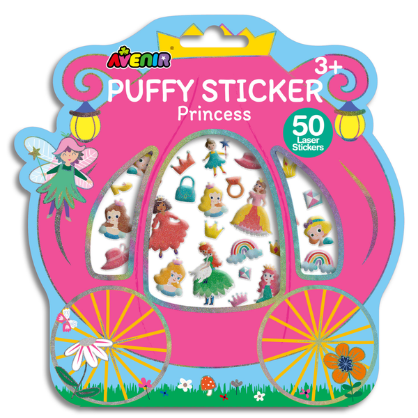 Puffy Stickers - Princesas
