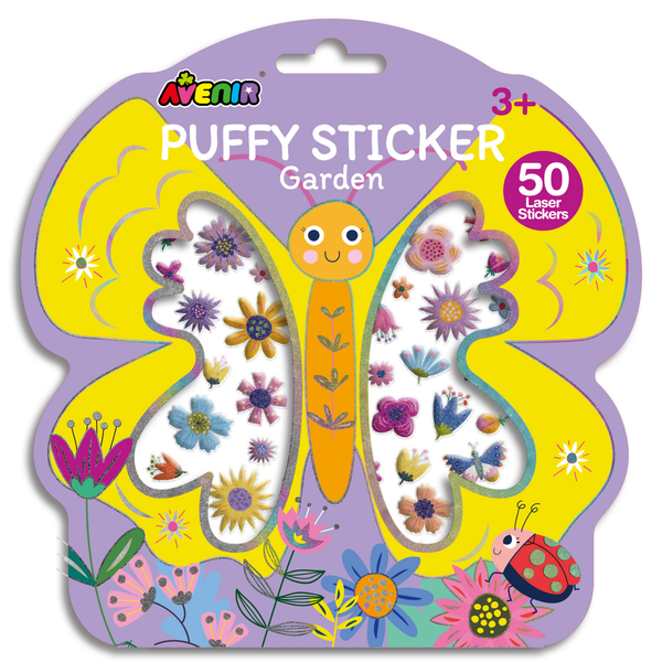 Puffy Stickers - Jardín