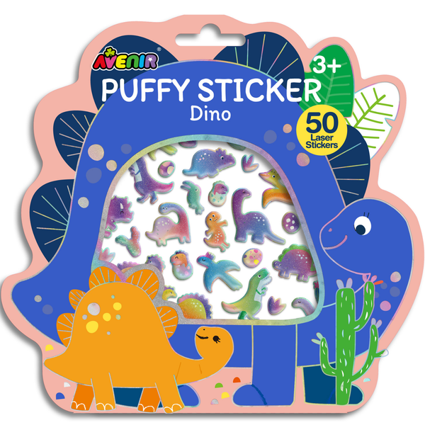 Puffy Stickers - Dinosaurios