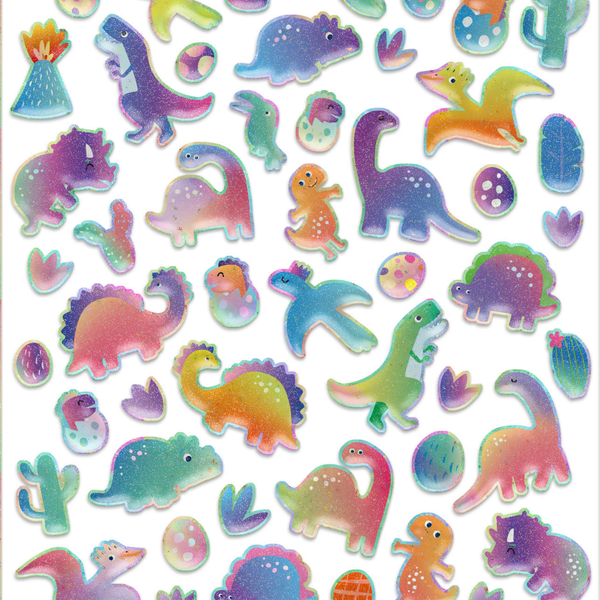 Puffy Stickers - Dinosaurios