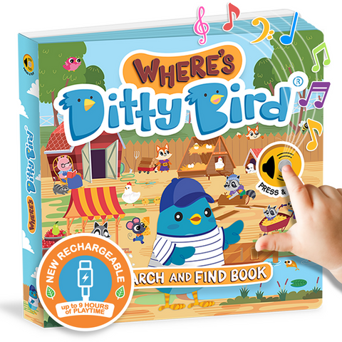 Libro con Sonido - Donde Está Ditty Bird en Inglés