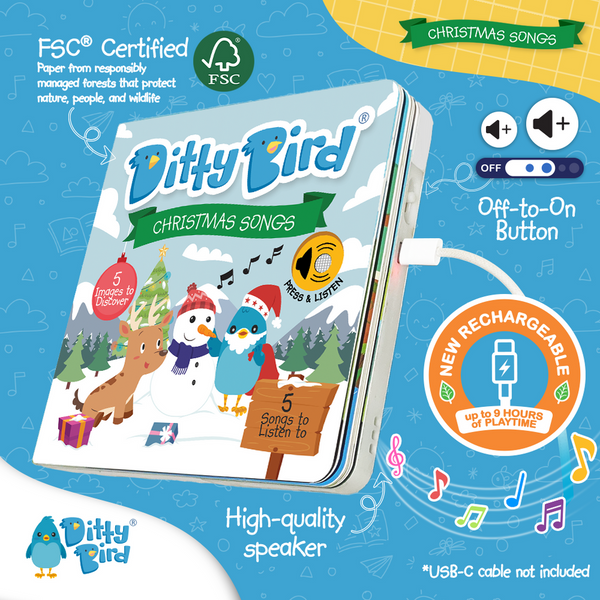 Libro con Sonido -  Canciones de Navidad en Ingles