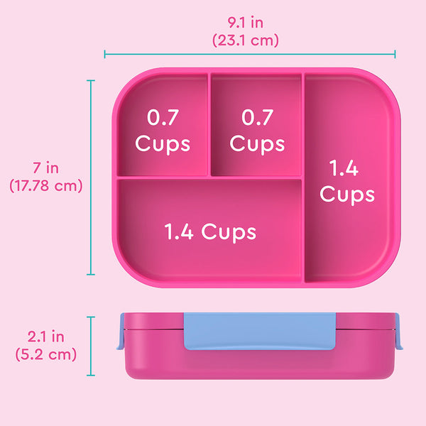 Lonchera Bentgo Snap & Go - Mariposas