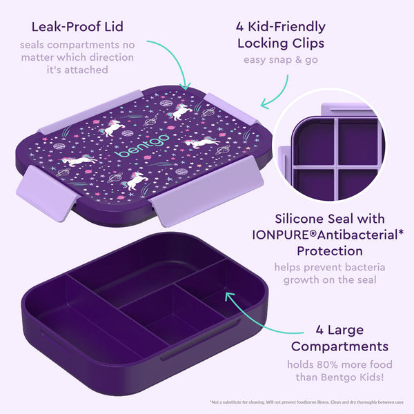 Lonchera Bentgo Snap & Go - Unicornio