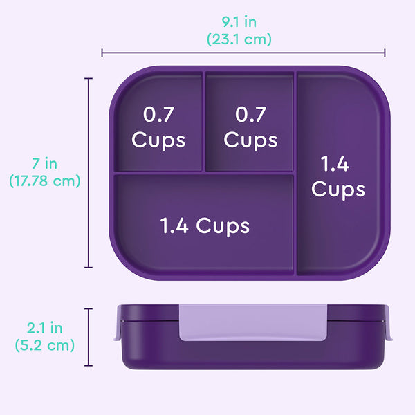 Lonchera Bentgo Snap & Go - Unicornio