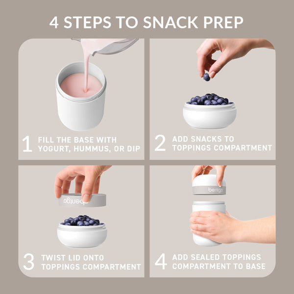 Envase Bentgo para Snacks - Blanco