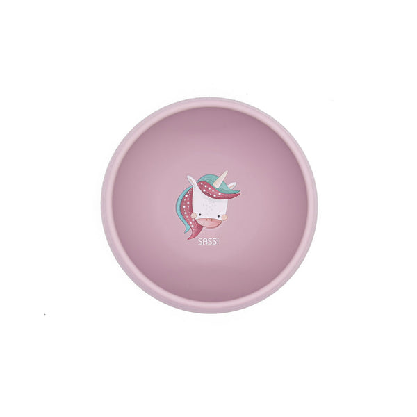 Bowl de Silicona - Unicornio Sparkly