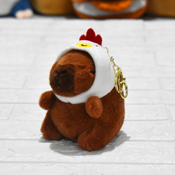 Llavero Peluche Capibara - Pollo