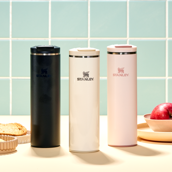 Transit Flip Top Mug 16 oz - Black