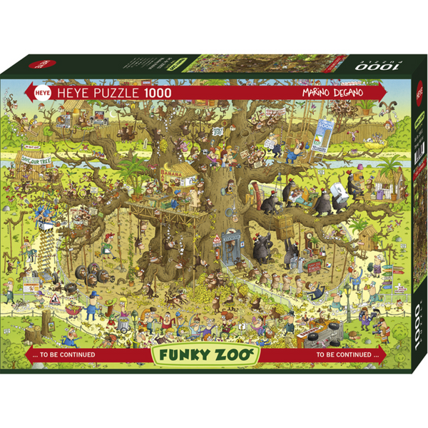 Rompecabezas Monkey Habitat - 1000 pzs