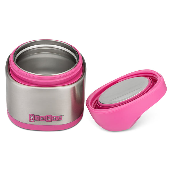 Termo Cubi de Acero Inoxidable - Rosa Encendido 10oz