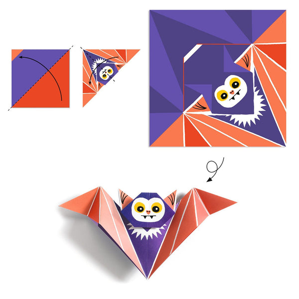 Papel de Origami - Halloween