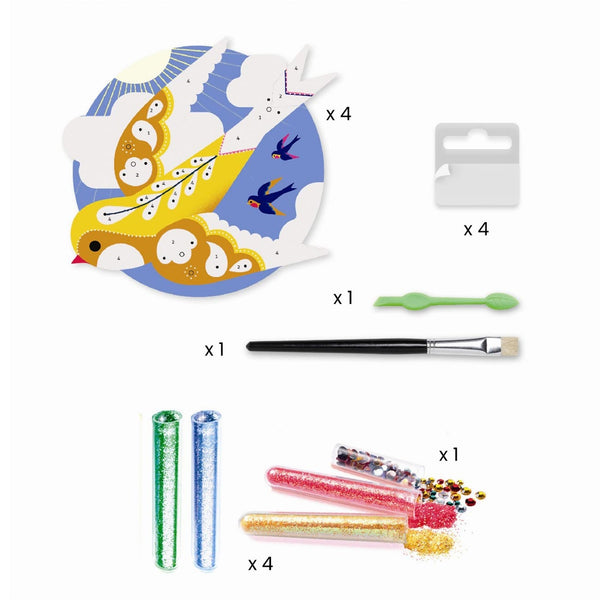 Set Manualidades con Glitter - Pardise