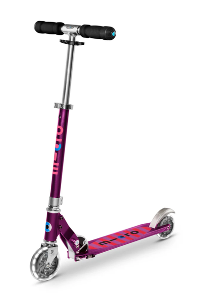 Scooter Sprite LED Purple Stripe