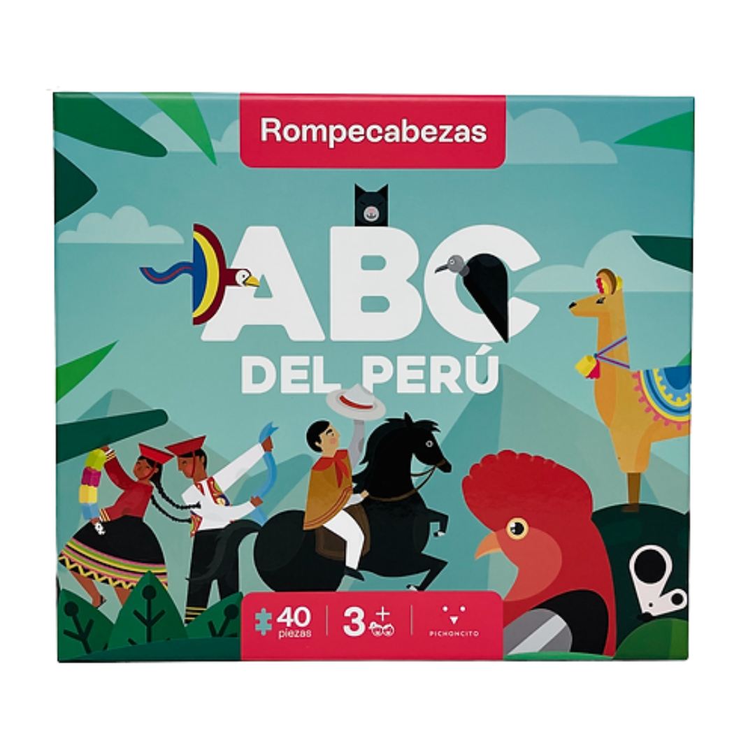 Rompecabezas ABC del Peru - 40 pzs