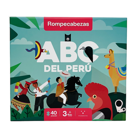 Rompecabezas ABC del Peru - 40 pzs