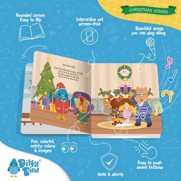 Libro con Sonido -  Canciones de Navidad en Ingles