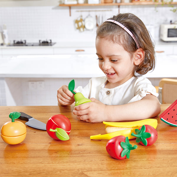 Frutas Saludables de Madera para Cortar