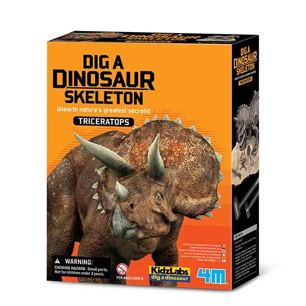 Excava y Arma Esqueleto Triceratops