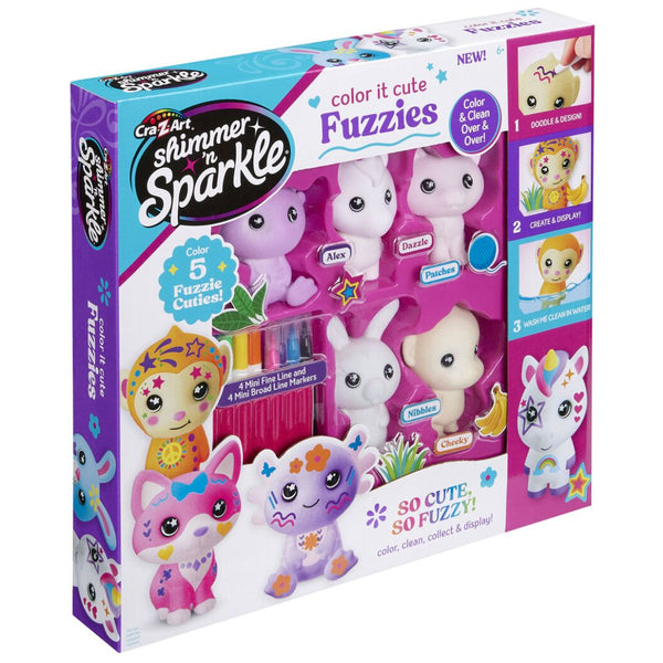 Color It Cute Fuzzies