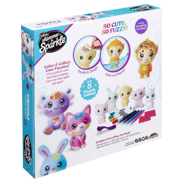 Color It Cute Fuzzies