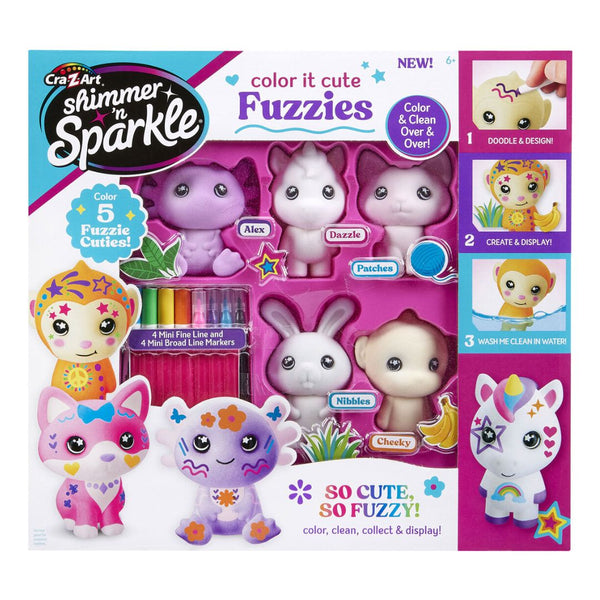 Color It Cute Fuzzies
