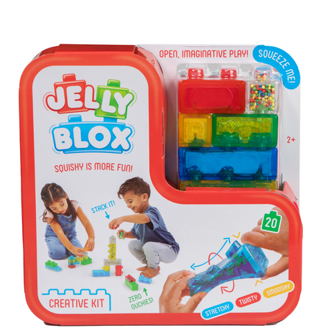 Jelly Blox - Set de 20  Bloques Sensoriales