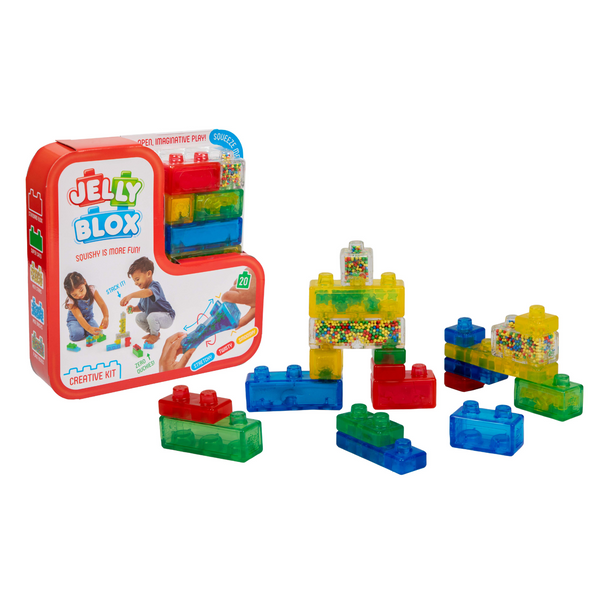 Jelly Blox - Set de 20  Bloques Sensoriales