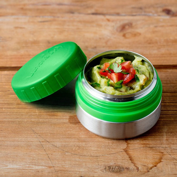 Envases de Acero 4 oz - Set de 2 Tapa Verde