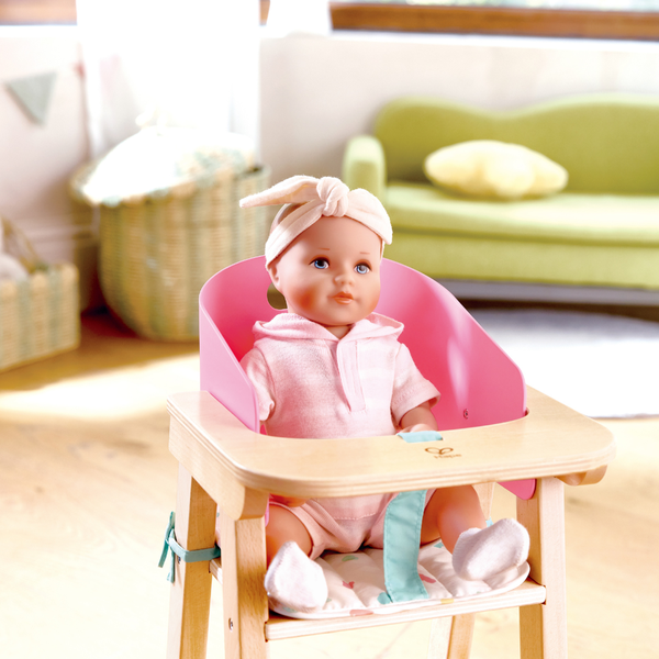 Silla de Comer de Madera y Tela
