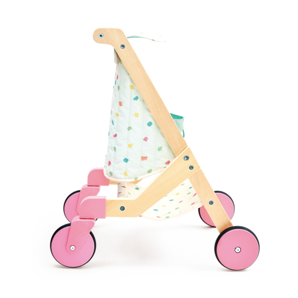 Coche de Madera Y Tela