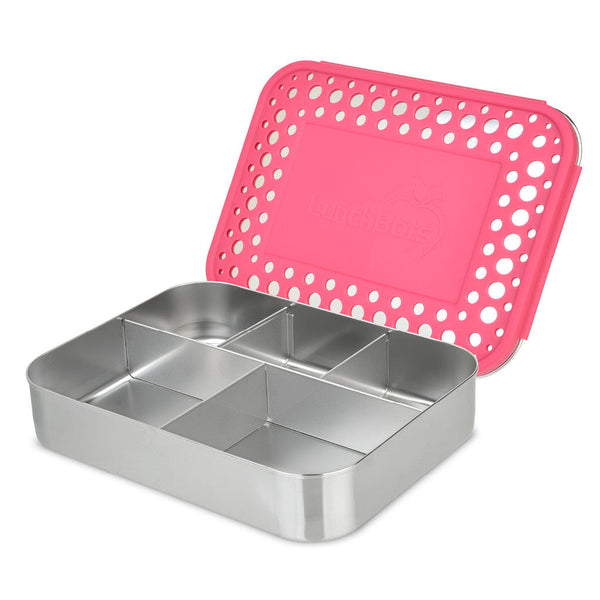 Envase Lonchera Modelo CINCO Large - Rosada