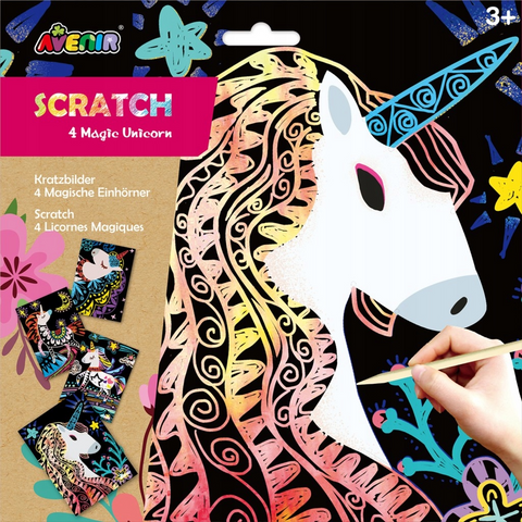 Scratch Art - Unicornio Mágico