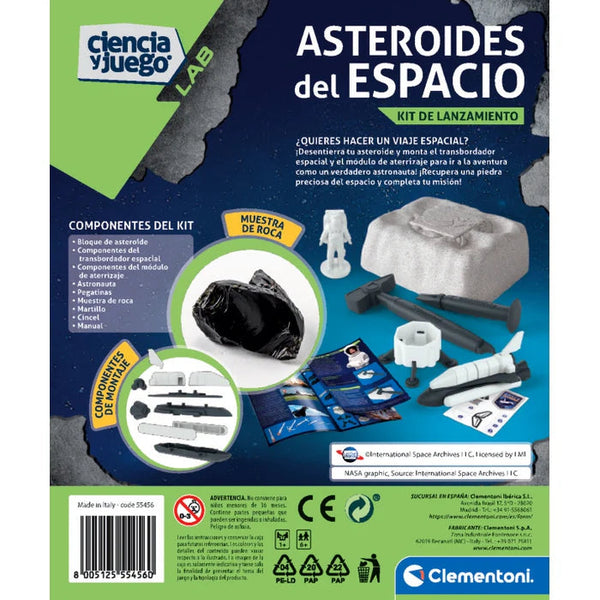 Kit de Lanzamiento NASA: Asteroides del Espacio