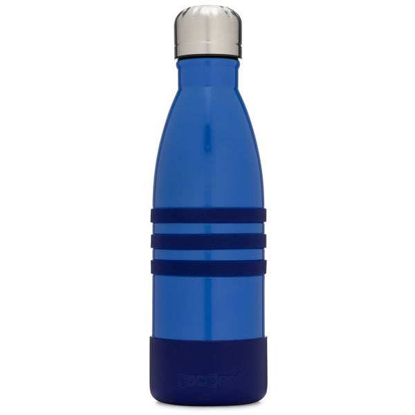Botella Acero Inxidable Azul - Tapa Acero
