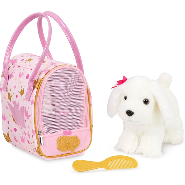 Perro Bichon Frisé con Cartera