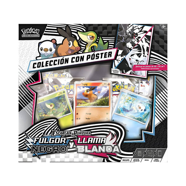 Pokemon TCG Scarlet & Violet (Black Bolt & White Flare) Unova Poster Collection (Español)