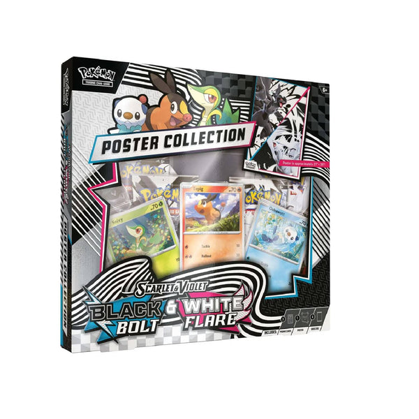 Pokemon TCG Scarlet & Violet (Black Bolt & White Flare) Unova Poster Collection (Español)